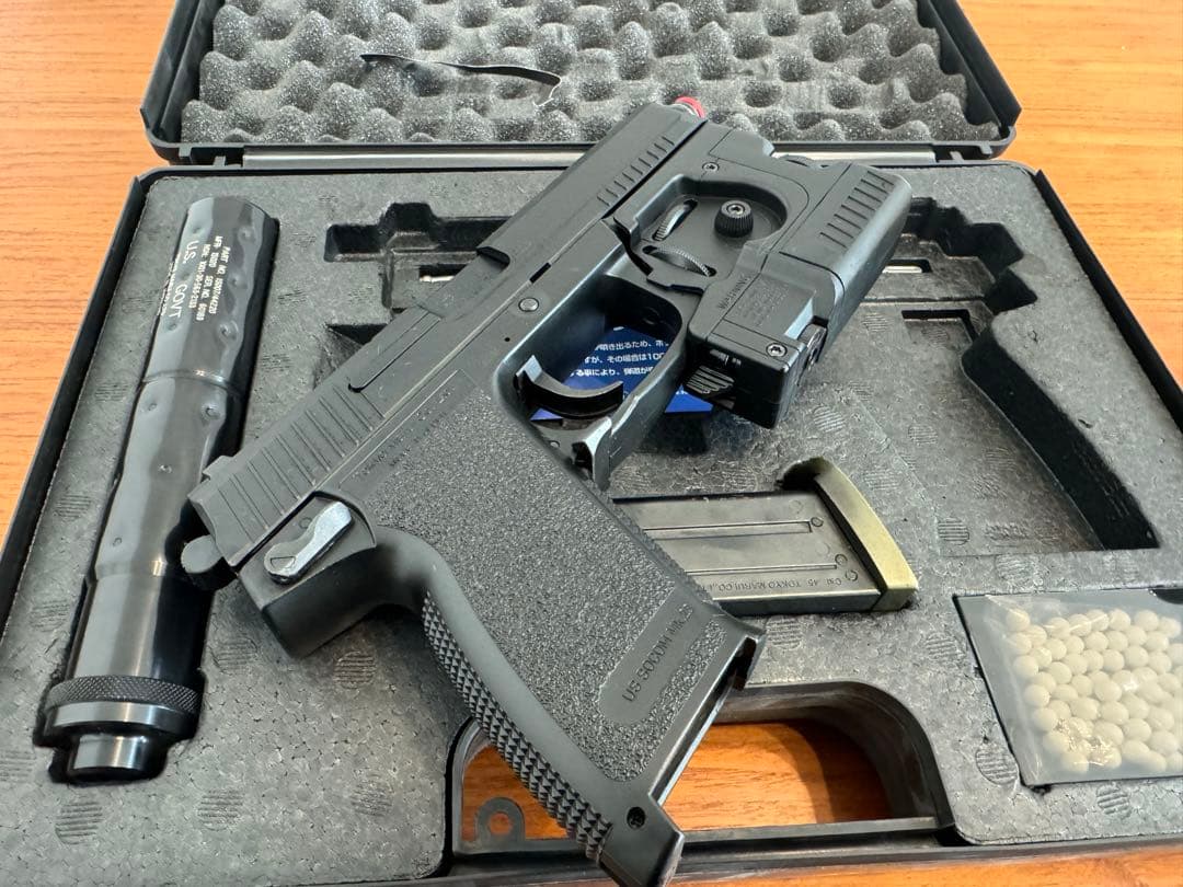 【おまけ付き】ソーコム　Mk23 18歳以上　固定スライドガスガン