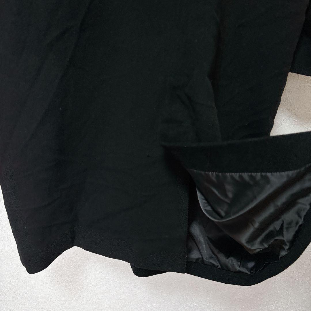 ジャーナルスタンダード ロングチェスターコートPONTETORTO 比翼 黒