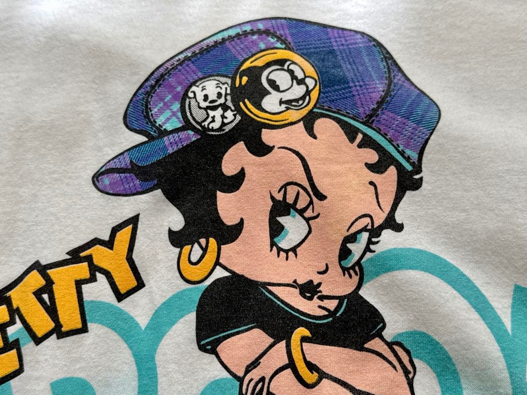 Betty Boop オールド old ベティ Tシャツ 90s L vinta