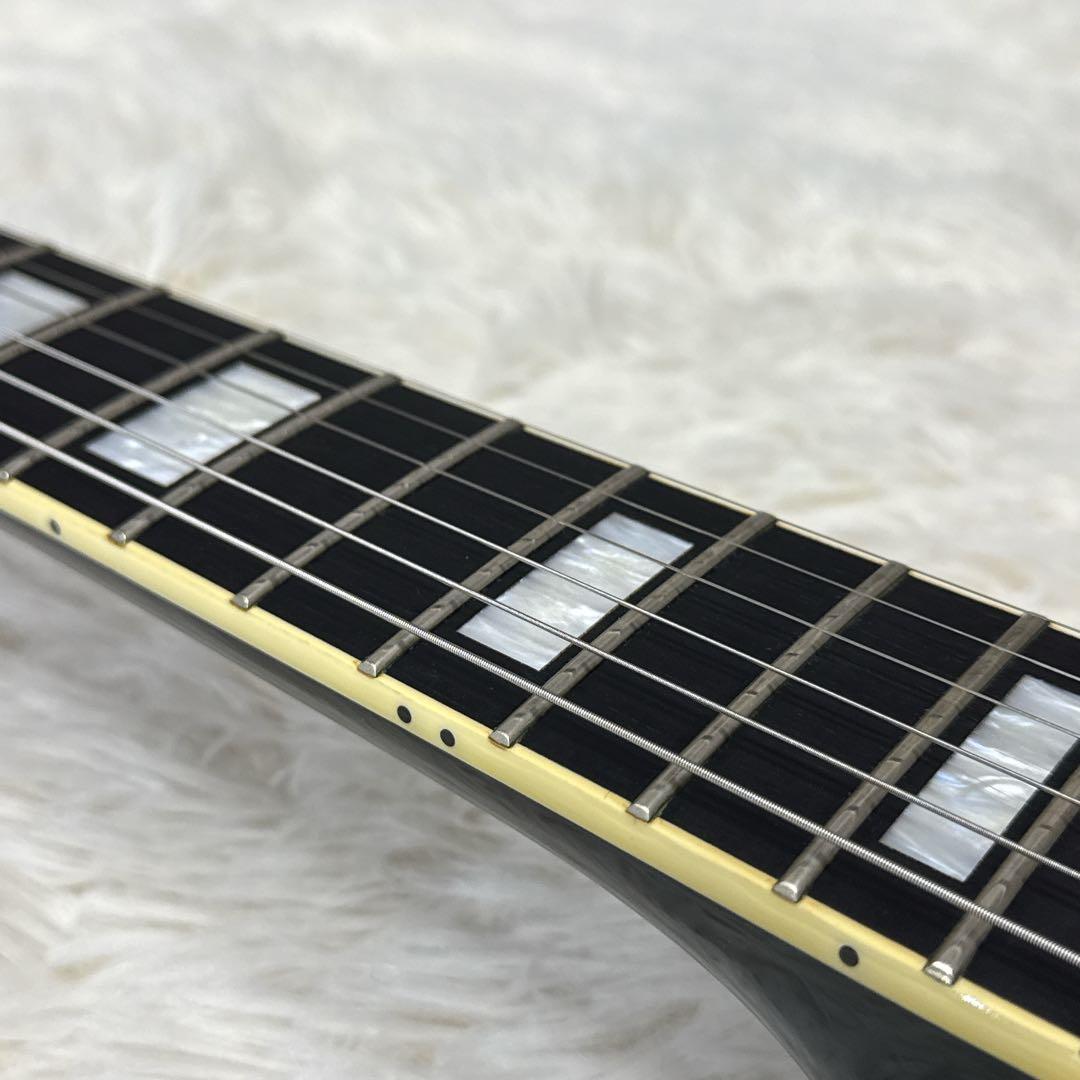 EDWARDS レスポールカスタム セイモアダンカン エボニー指板 ブラック