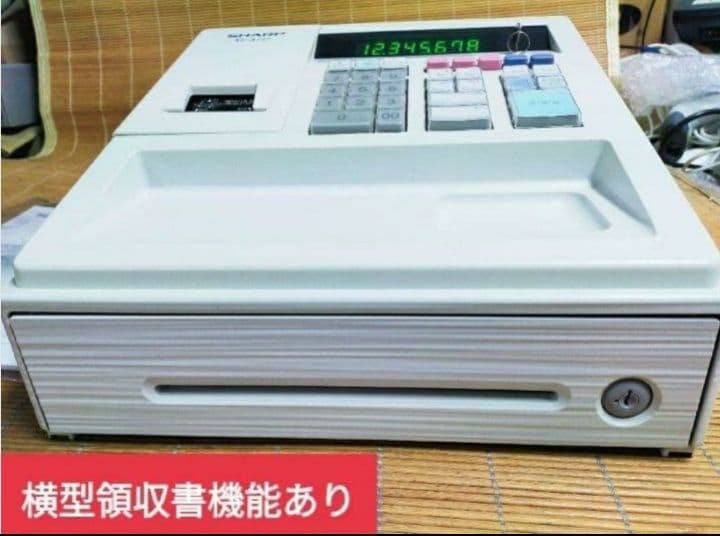 シャープレジスター　XE-A147　PC連携売上管理フル設定無料　742222