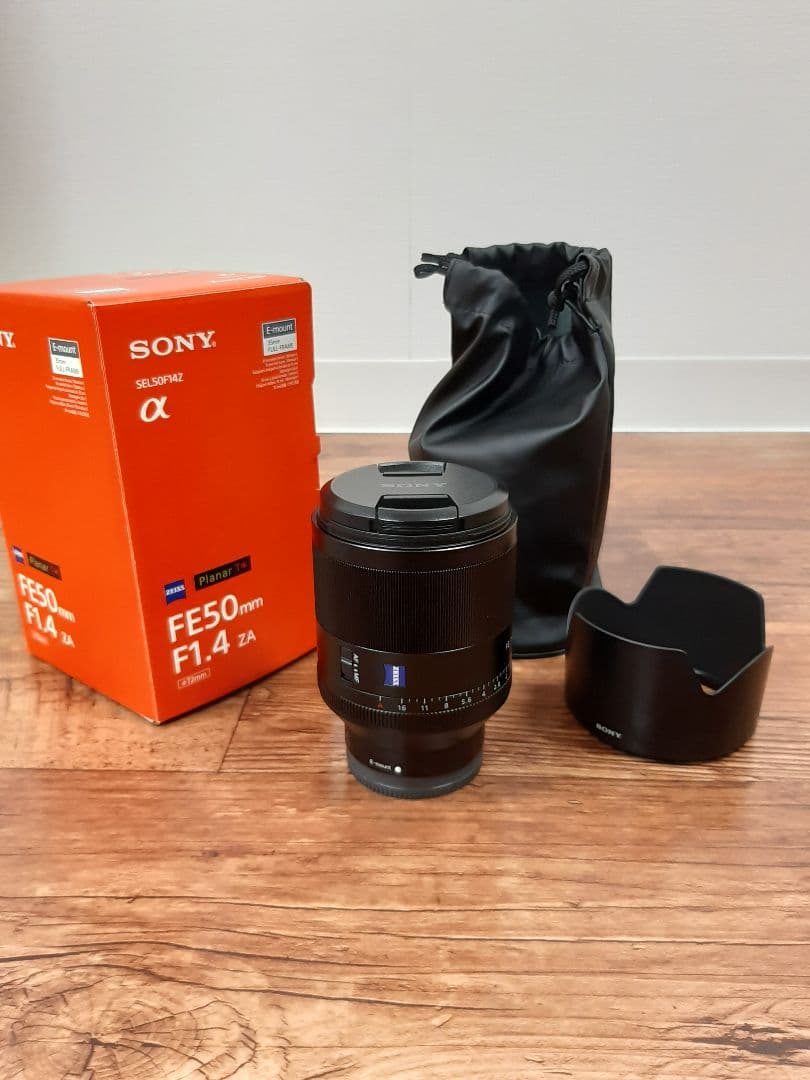 美品 FE 50mm F1.4 ZA Eマウント SEL50F14Z