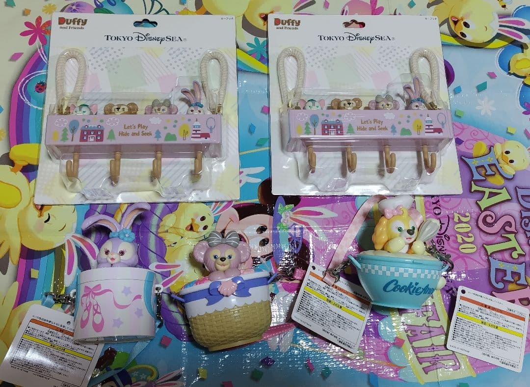 ダッフィー シェリーメイ ぬいぐるみバッジ コスチューム まとめ