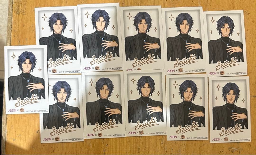 テニスの王子様 テニプリ イオン 特典 限定 幸村精市 チェキ風カード 11枚