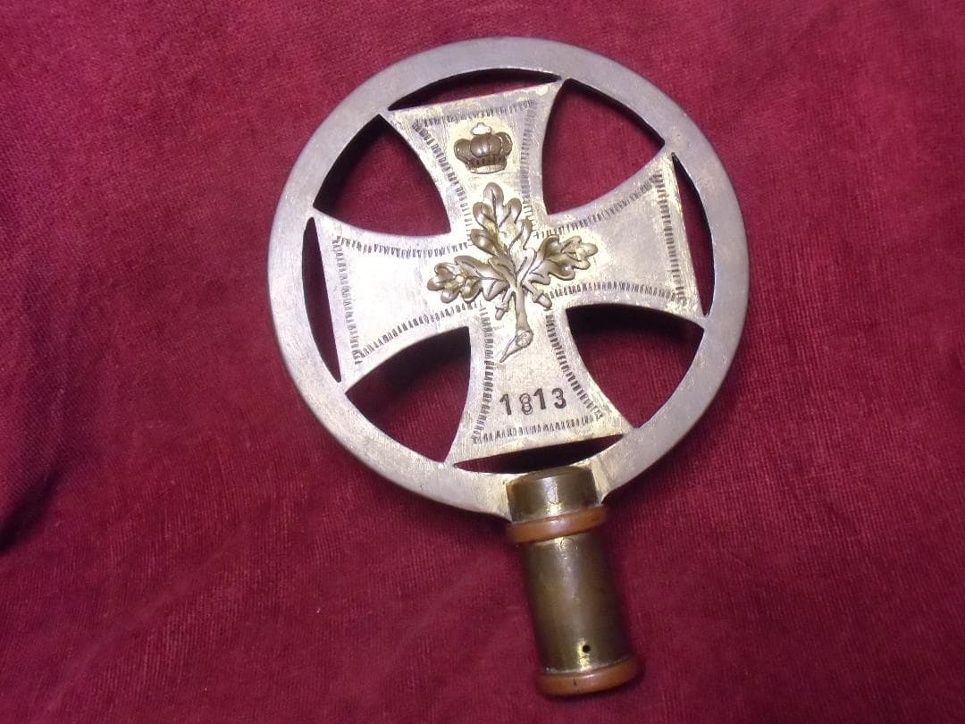 Ｗ帝政ドイツ軍/プロイセン王国＊１９１４鉄十字ポールトップ（実物）