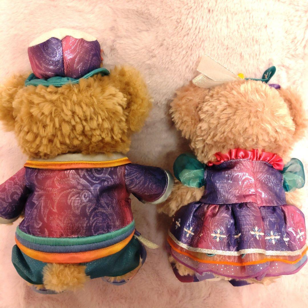 香港ディズニー2025年、ダッフィー & シェリーメイ ぬいぐるみセット