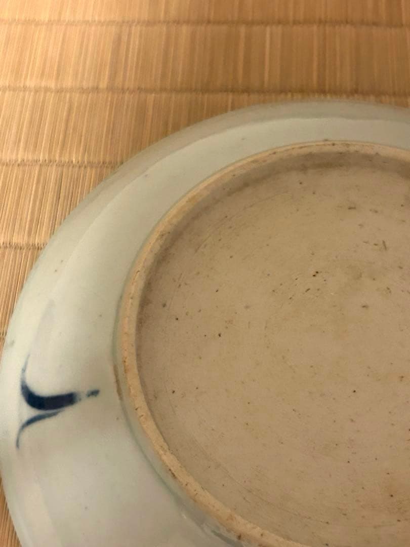 ス*ド様 中国　鯉の図　絵皿　骨董品