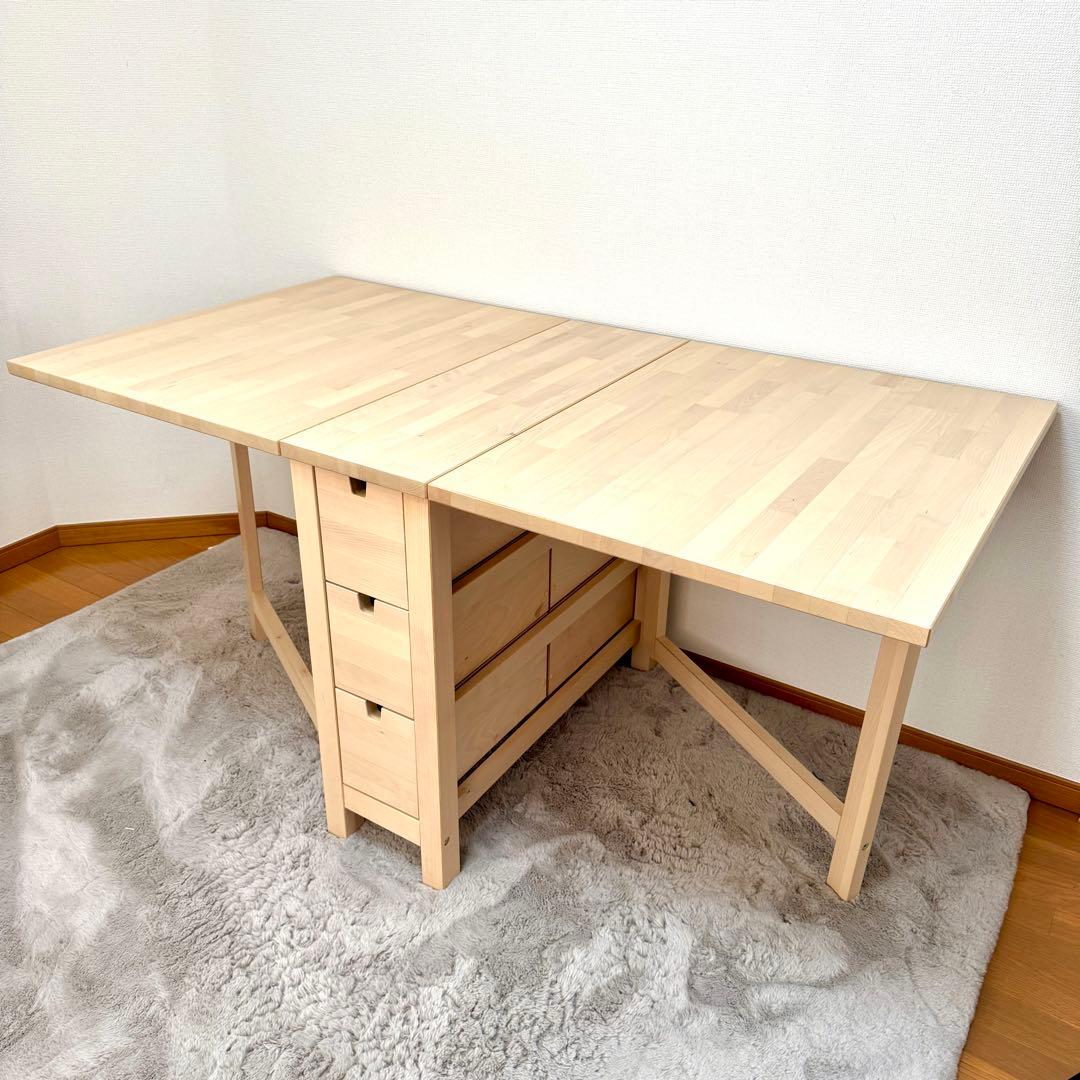 【T.J 】IKEAイケア NORDEN ノールデン ゲートレックテーブル