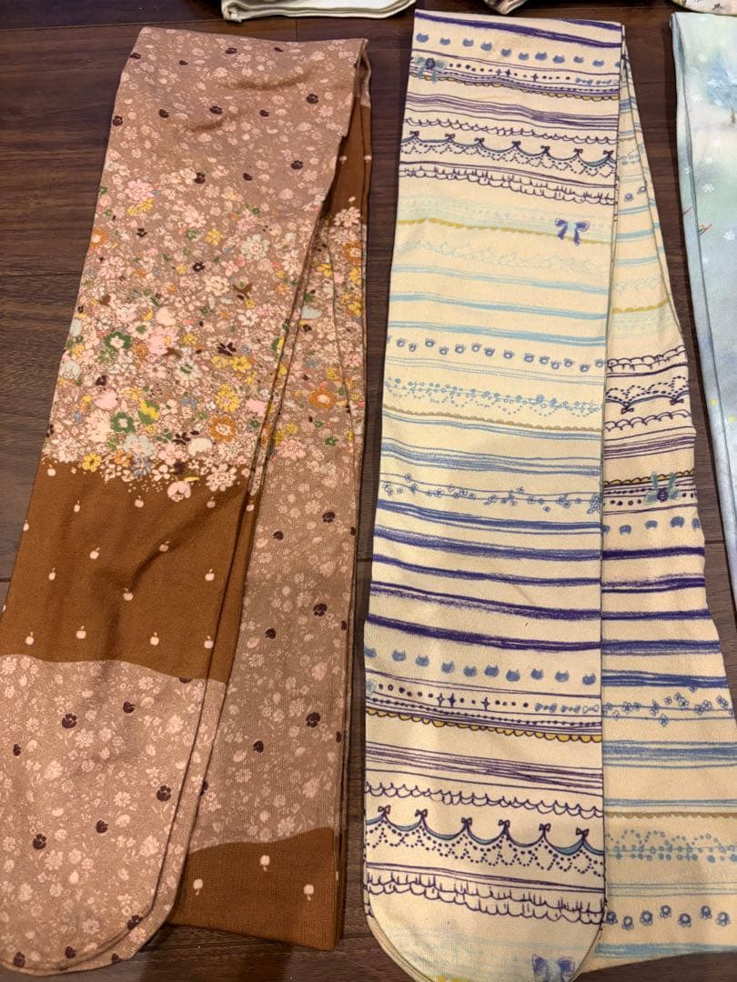 フランシュリッペ タイツ 柄タイツ まとめ売り ボーダー パッチワーク