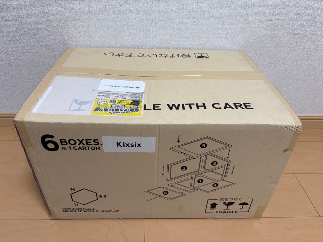 【未使用】KIXSIX TOWERBOX 6P