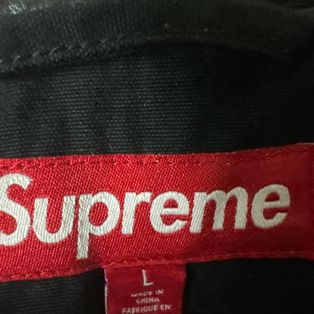 ジャケット・アウター Supreme Leather Collar Utility Jacket