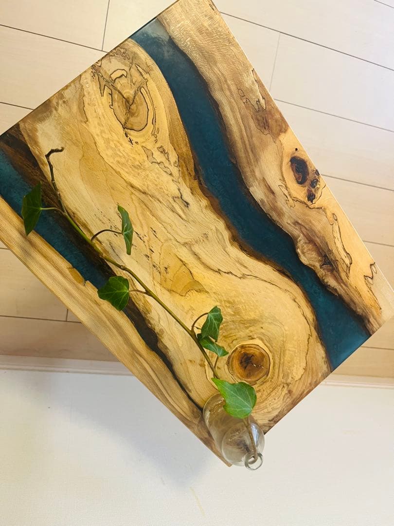 レジンテーブル　ソファテーブル　サイドテーブル