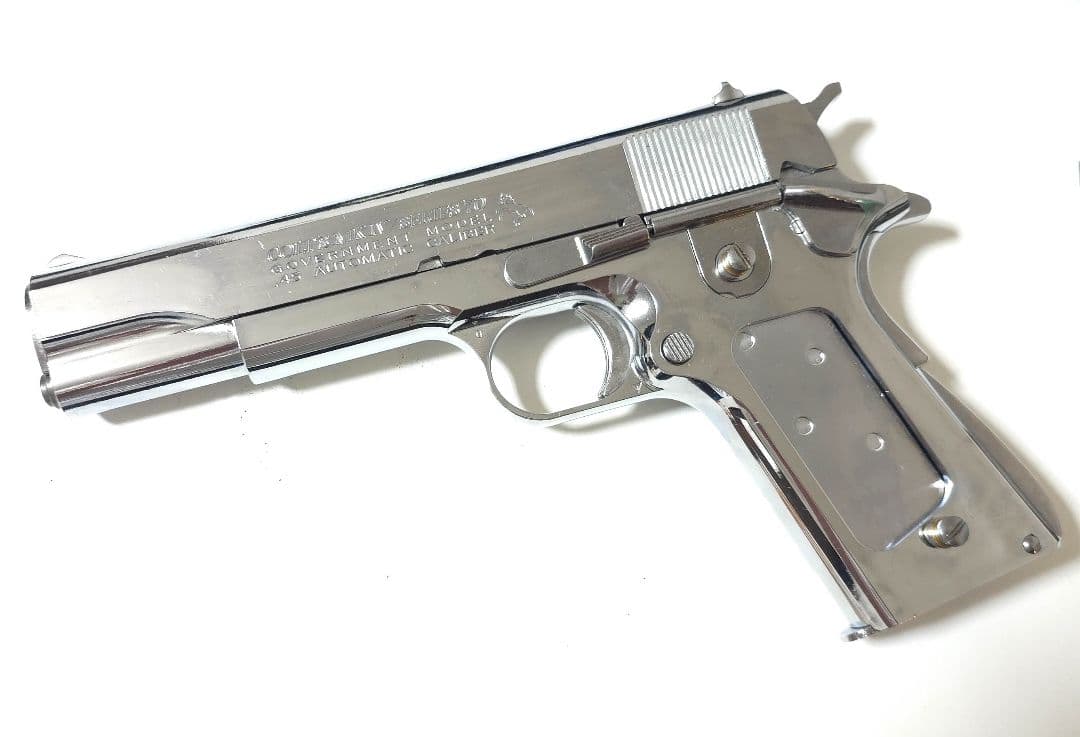 東京マルイ S70 カスタム ニッケルフィニッシュ M1911A1 ガバメント