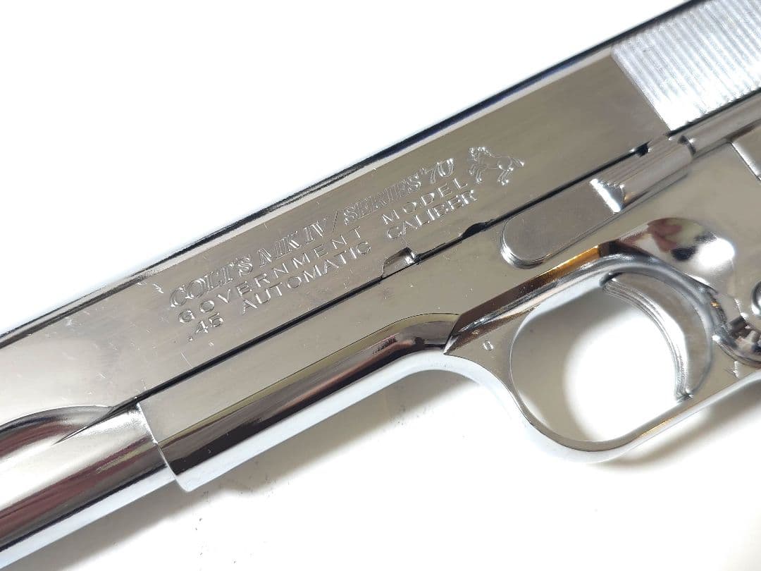 東京マルイ S70 カスタム ニッケルフィニッシュ M1911A1 ガバメント