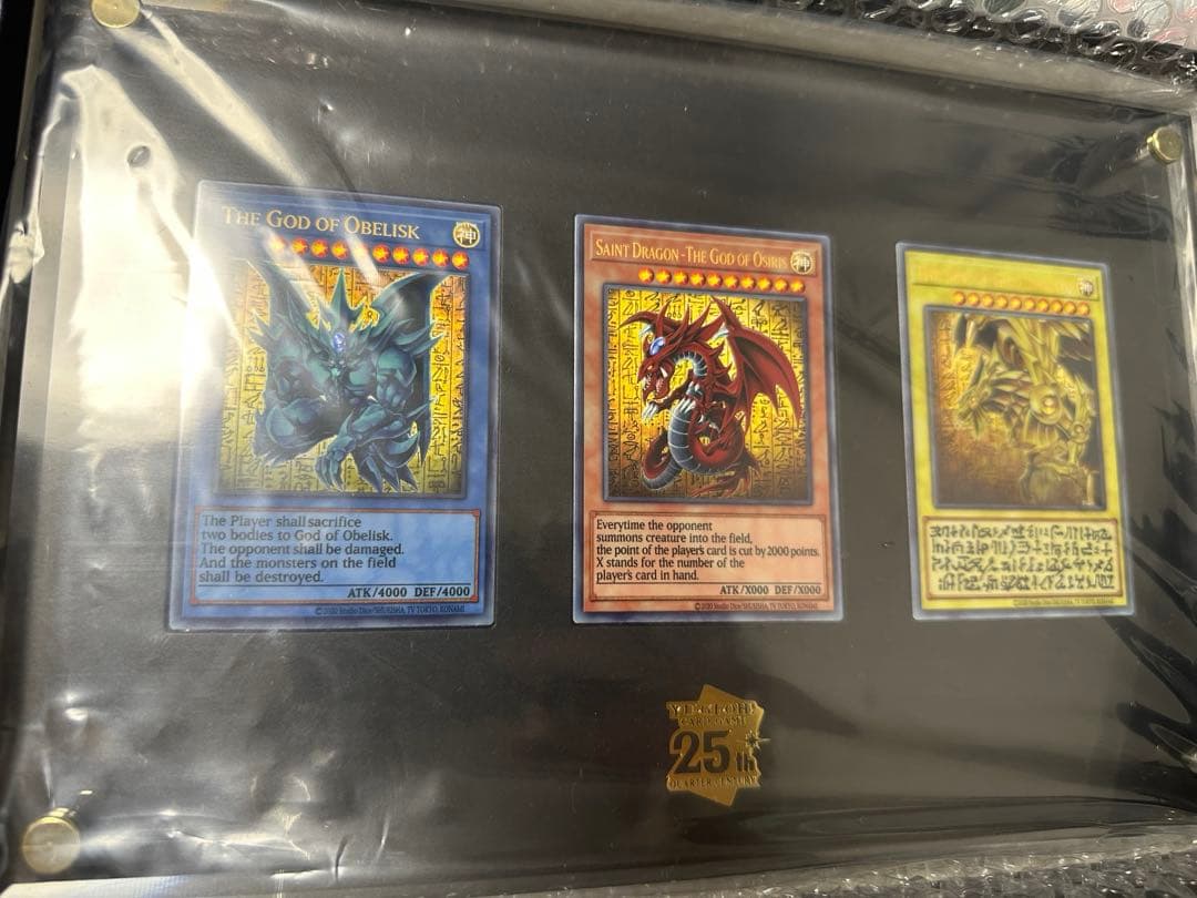 遊戯王 OCG デュエルモンスターズ 三幻神 スペシャルカードセット ステンレス