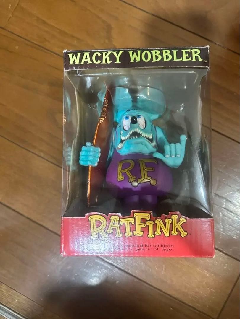 希少　激レア　Funko Rat Fink Wacky Wobbler 2009