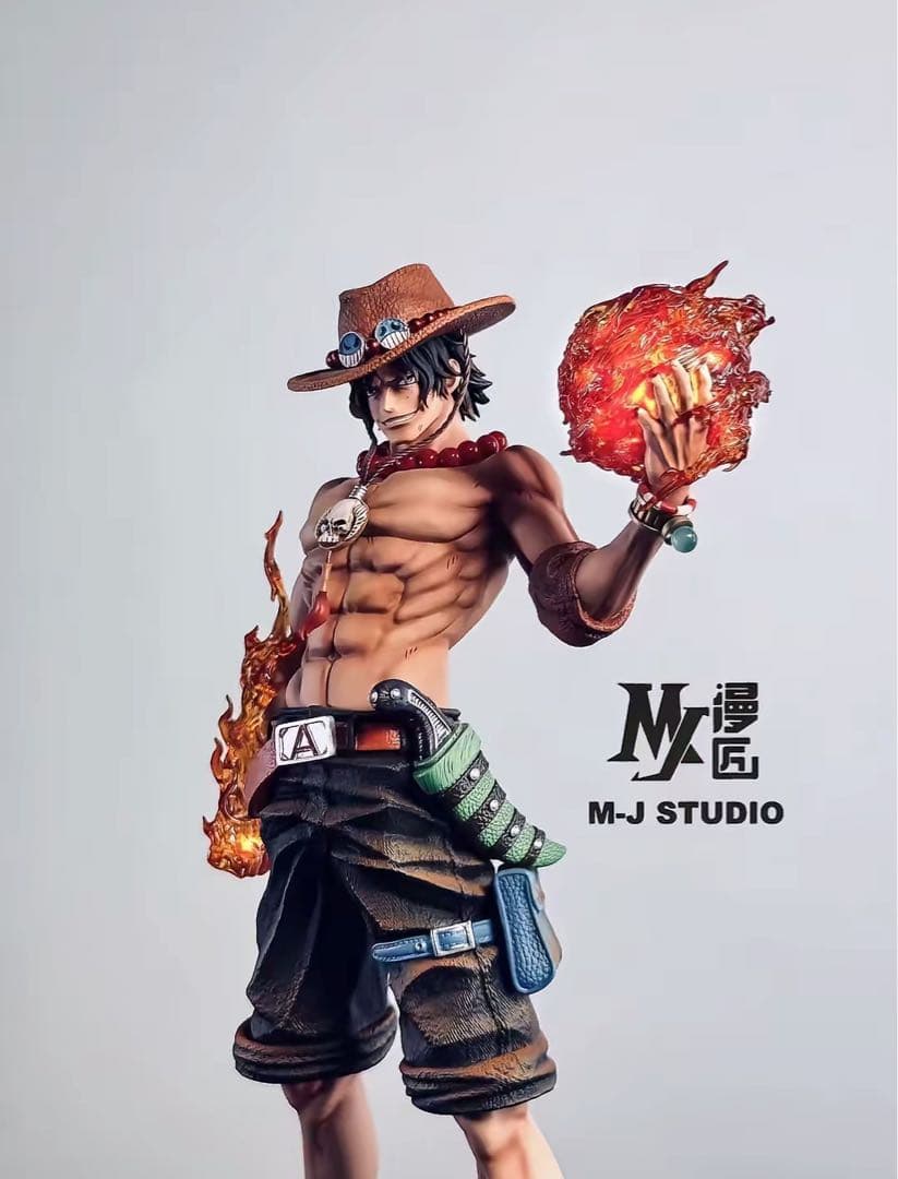 ワンピース ポートガス・D・エース ガレージキット フィギュア1/8POPサイズ