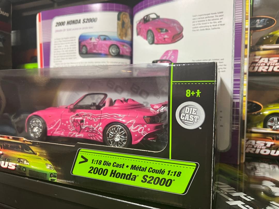 ミニカー FAST&FURIOUS 2000 Honda S2000