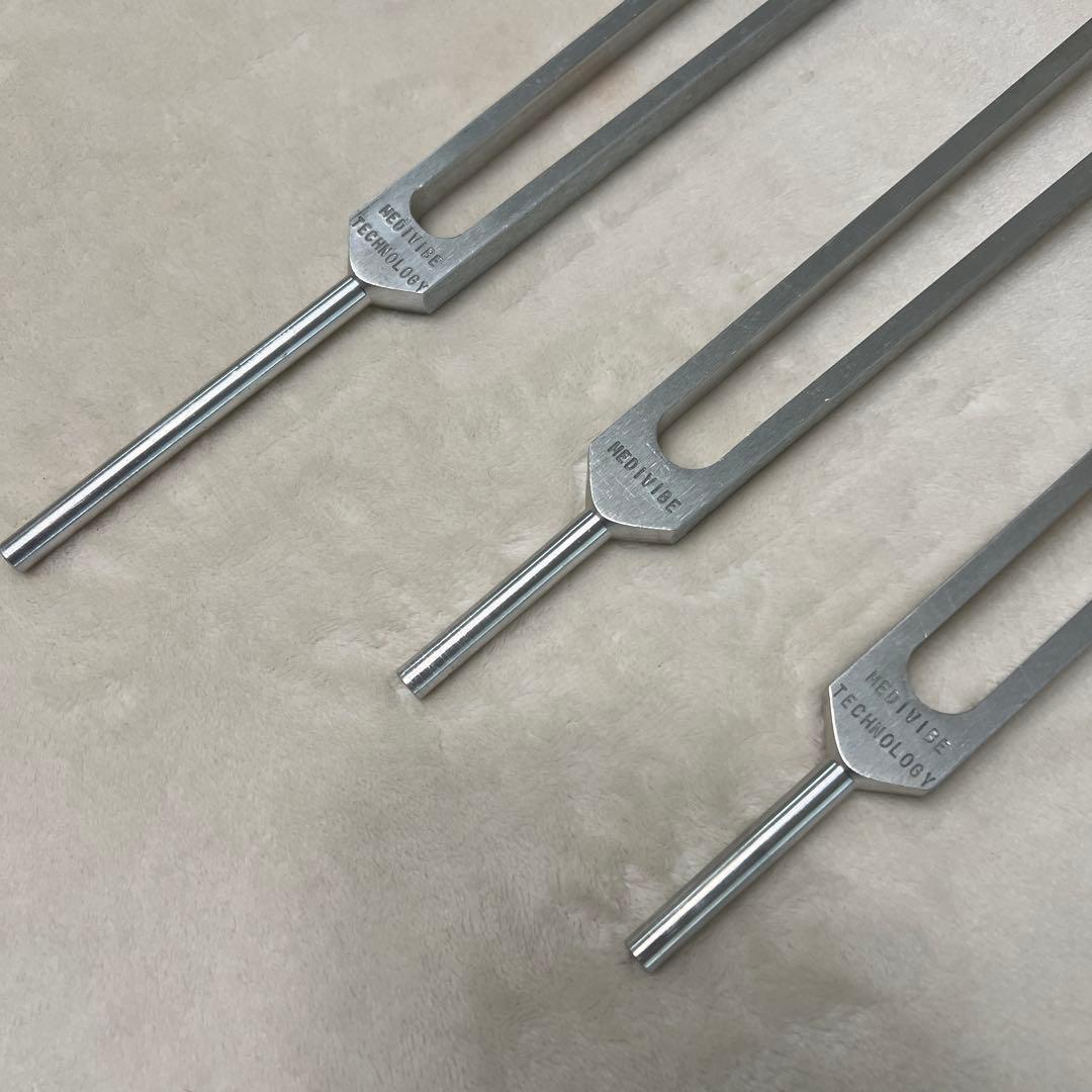 音叉 グラウディングチューナー3本セット