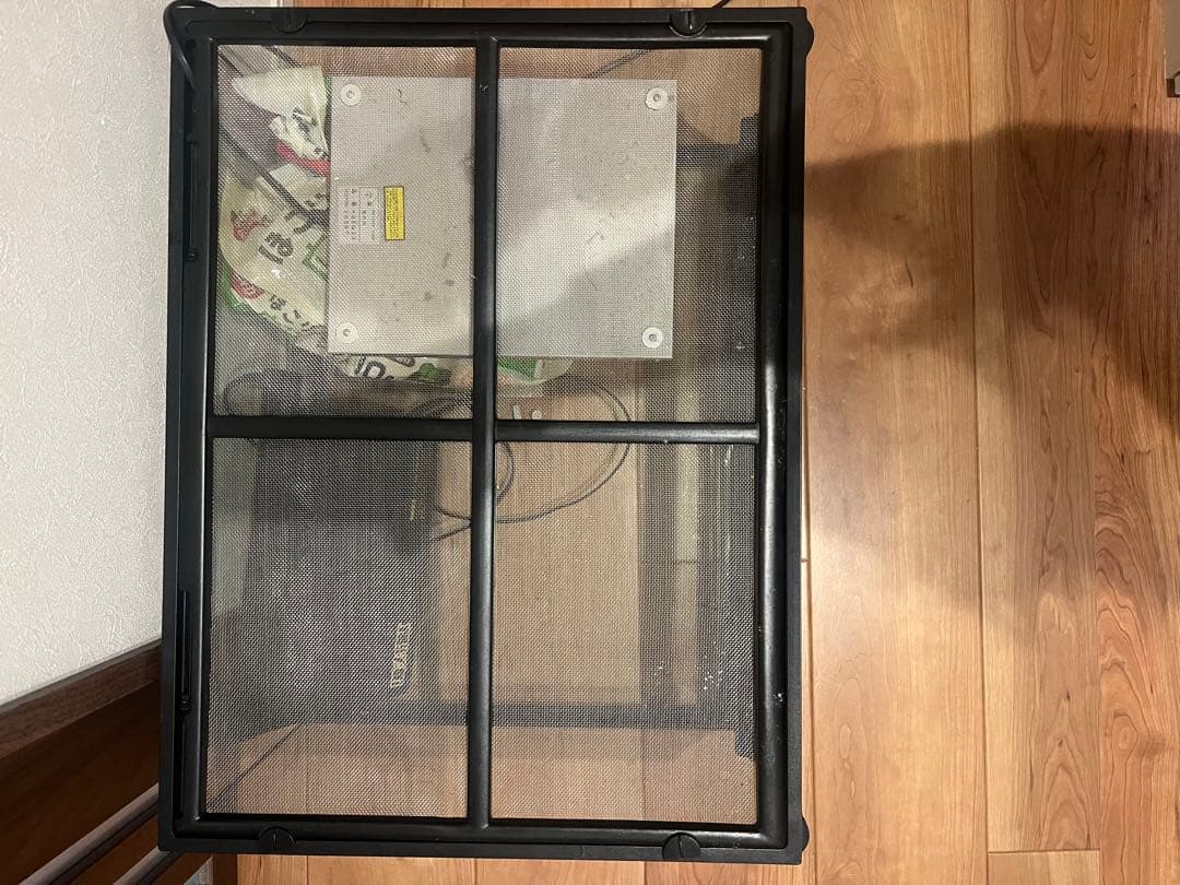 【直接渡限定】グラステラリウム6030 暖突M設置済 レプタイルヒートM付き