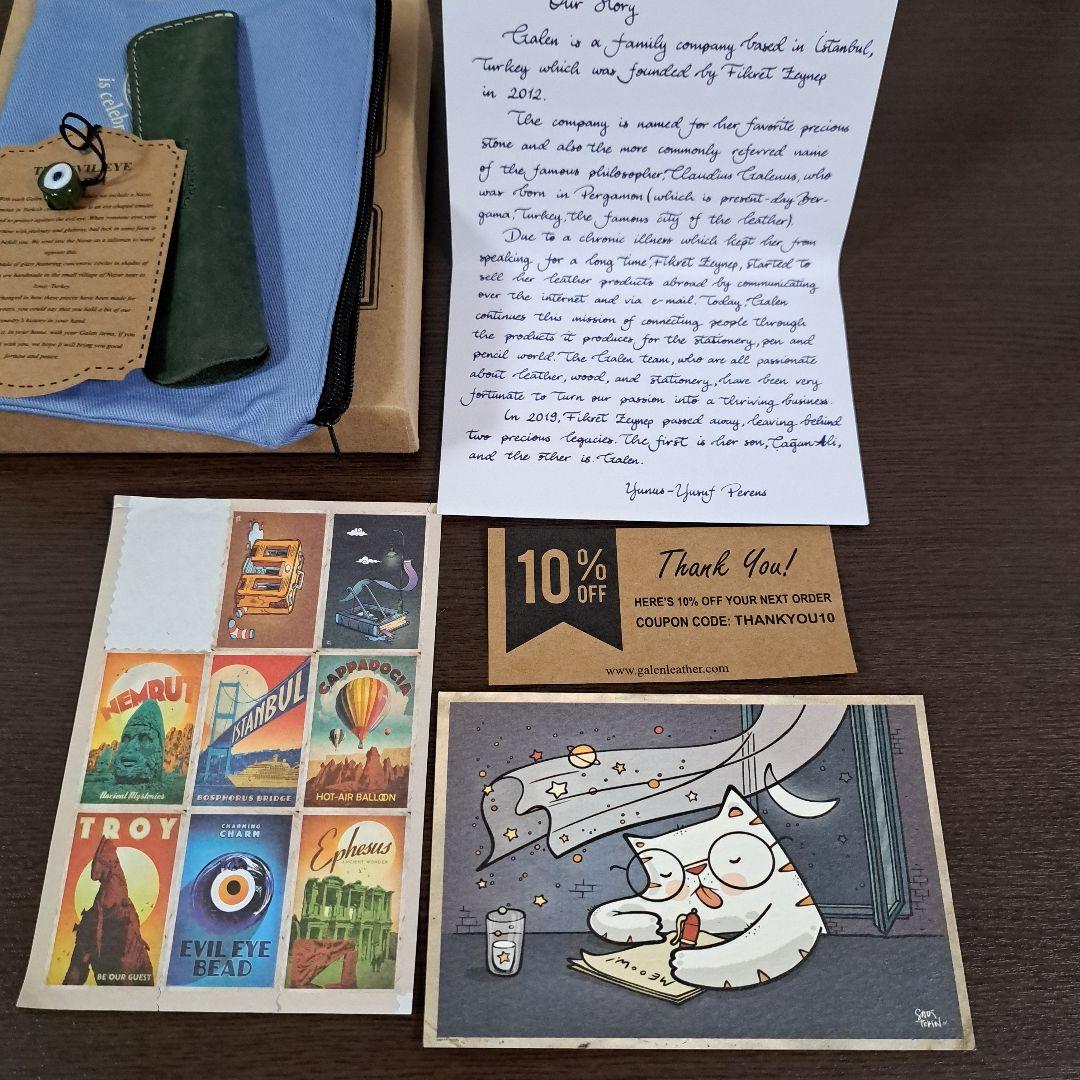 Galen Leather ガレンレザー　ペンケース