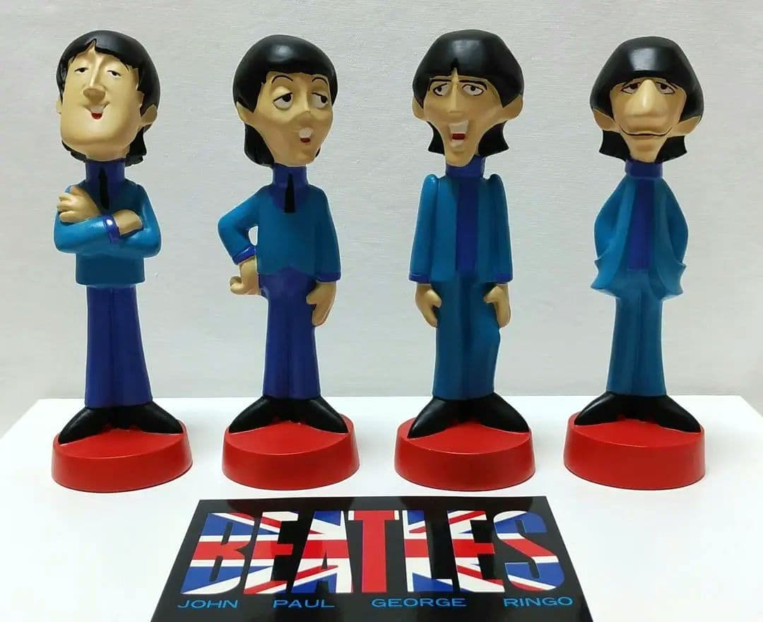 ビートルズ カートゥーンアニメ人形♣1985年初代BEATLES CARTOON