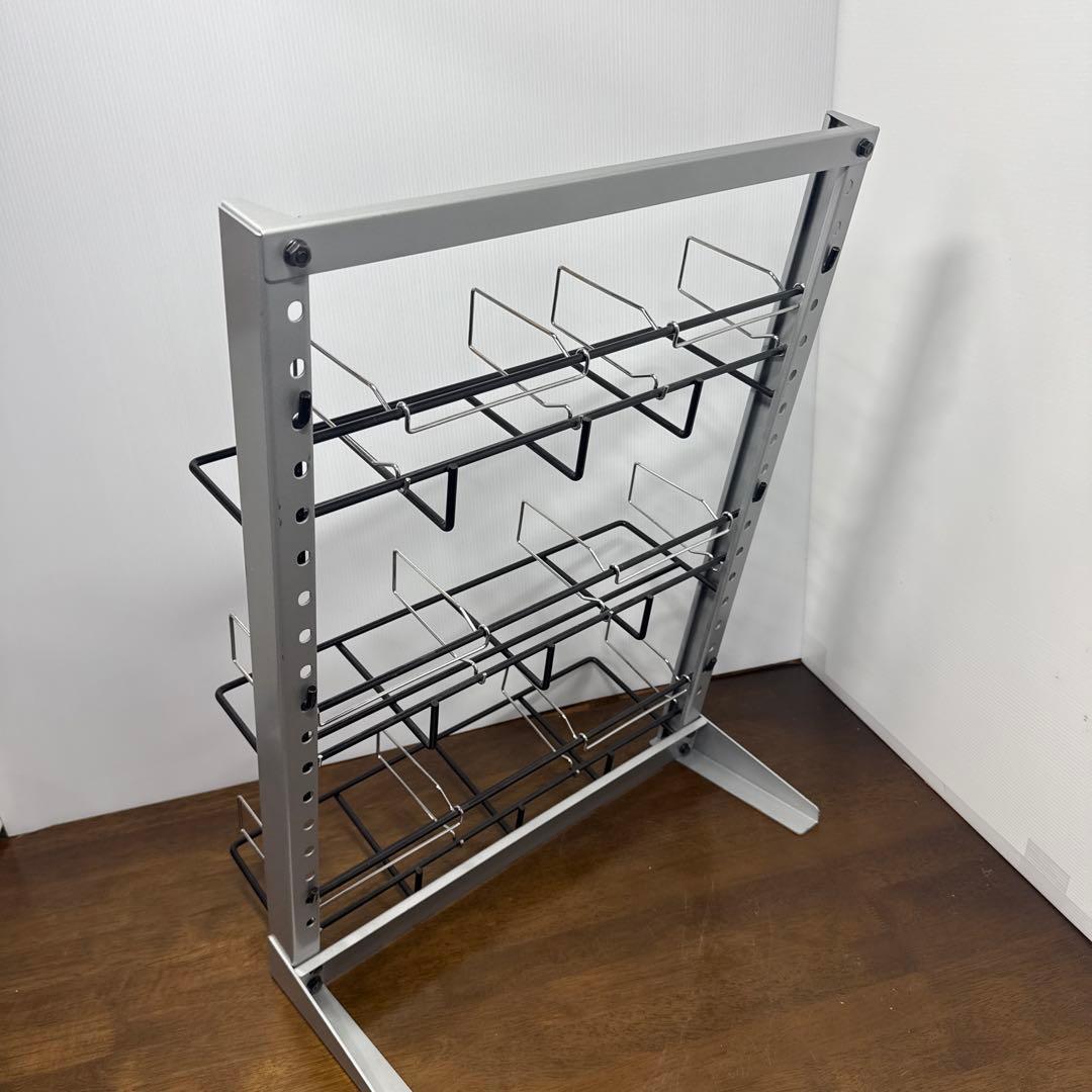 ディスクラック 3段 スリム ×2 セット CD DVD 収納 ラック