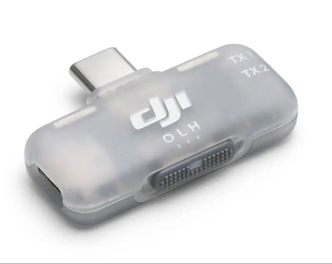 DJI mic Mini トランスミッター　Micシリーズ モバイル レシーバー