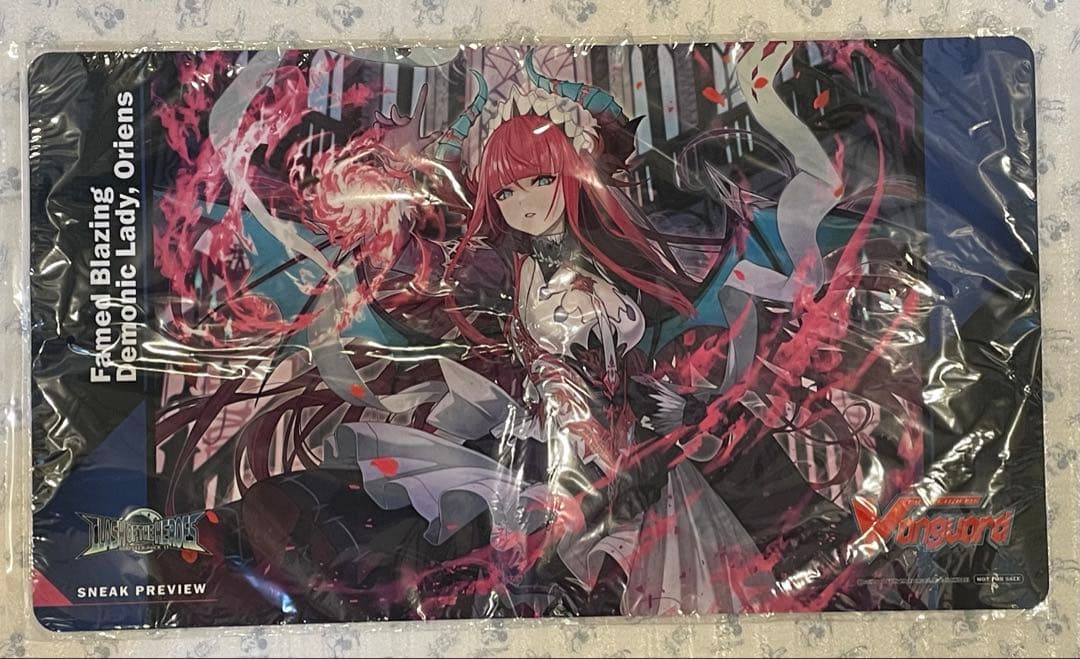 非売品 新品未開封 麗焔魔嬢オリエンス ヴァンガード プレイマット