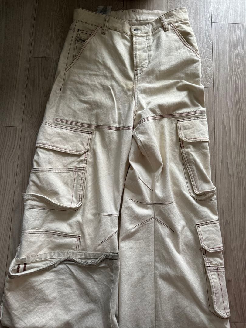 diesel D-SIRE-CARGO-D ベージュ カーゴパンツ サイズ24