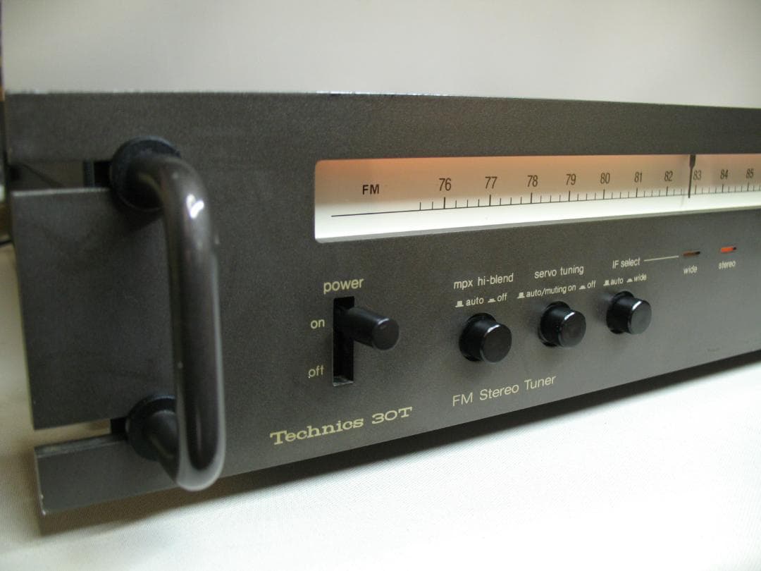 Technics★FM専用チューナー ST-9030T 8連バリコン★中古現状渡