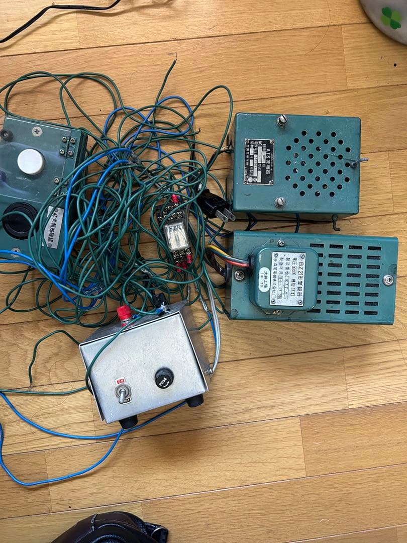 鉄道部品　ATS警報器　BZ21型警報器　制動セット