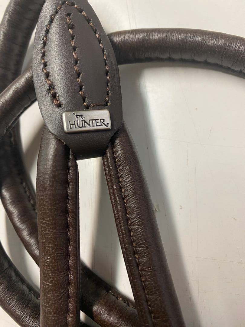 ハンター　高級牛革　犬用リード