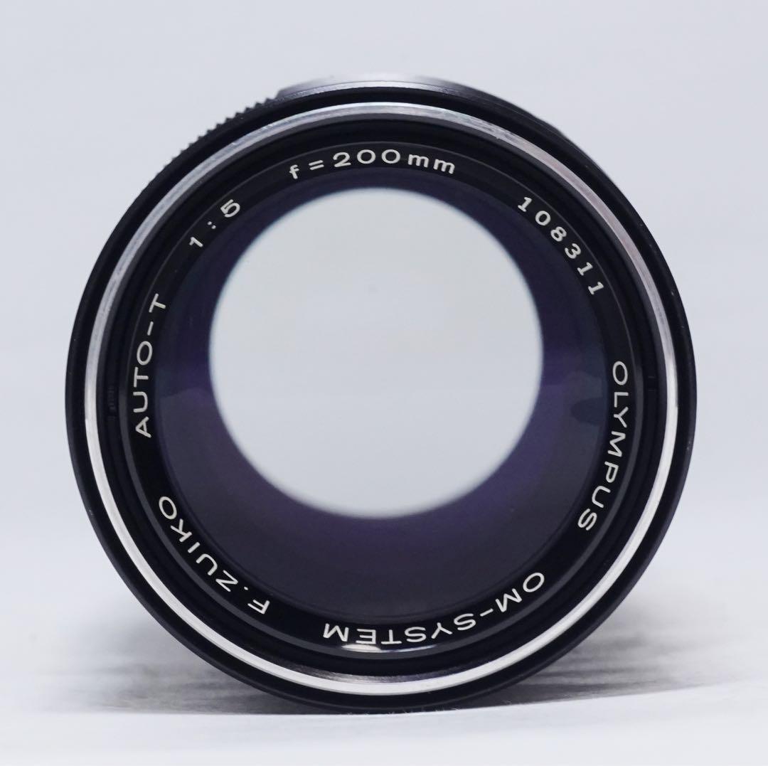 希少 OLYMPUS OM F.Zuiko AUTO-T 200mm F5