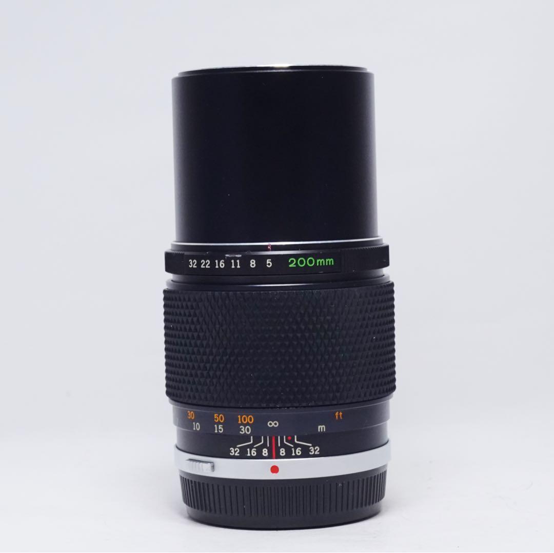 希少 OLYMPUS OM F.Zuiko AUTO-T 200mm F5