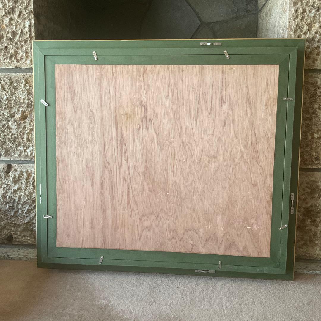 《お値打ち価格》　油彩額縁　F10 ゴールドフレーム　ガラス　アートフレーム