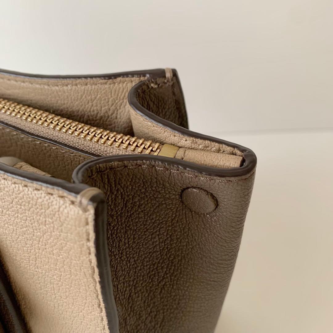 【マイケルコース】アレッサ　2way ハンドバッグ　ショルダーバッグ　ブラウン