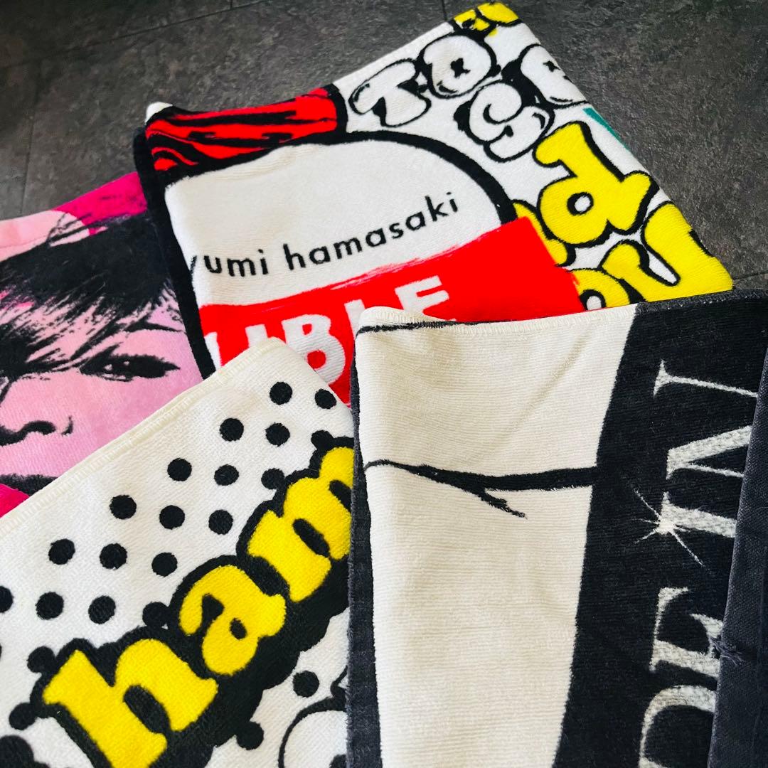 浜崎あゆみ ライブグッズ　ライブタオル　TA限定グッズ まとめ売り　ツアーグッズ
