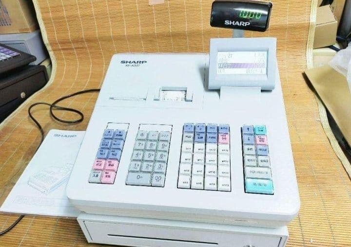 シャープレジスター　XE-A307　PC連携売上管理　フル設定無料　307050