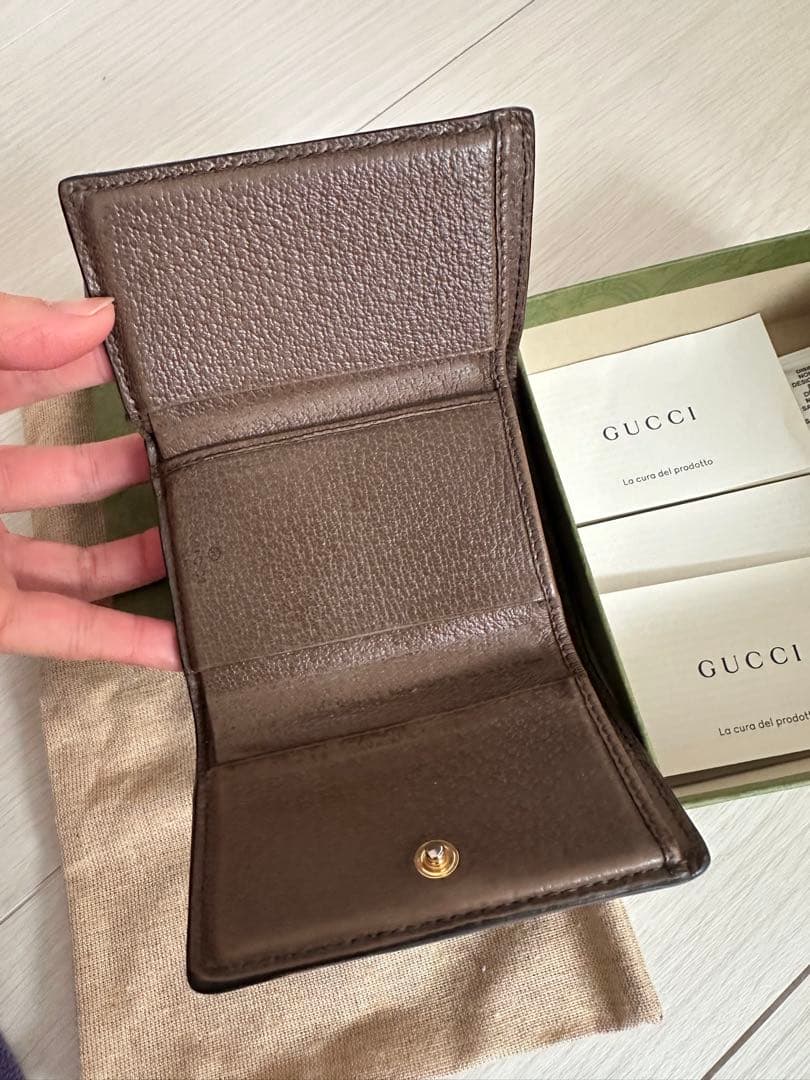 GUCCI 三つ折り財布 オフィディア