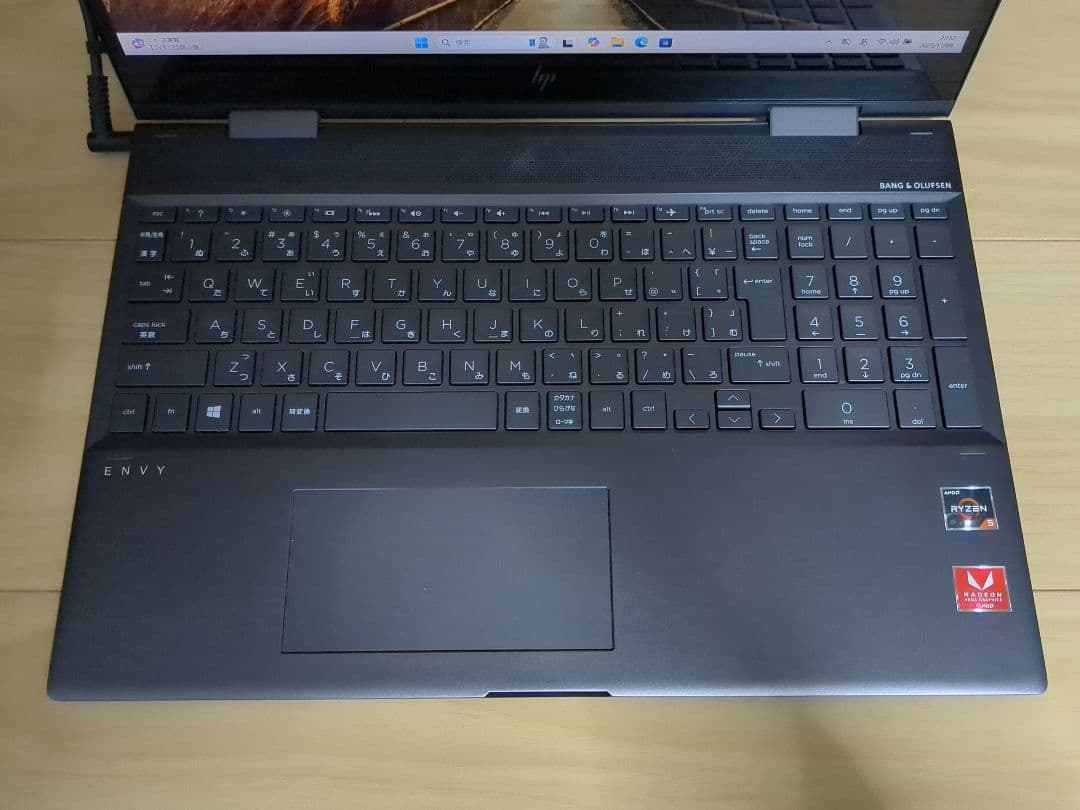 ENVY x360 15-cp Ryzen 5 メモリ8GB 256GBSSD