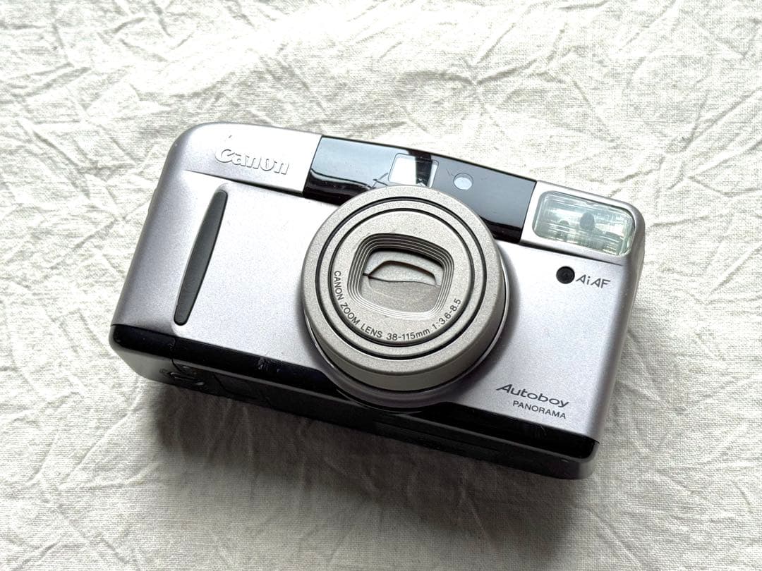 ⌘完動品！ 電池付き、作例あり！ Canon Autoboy S⌘