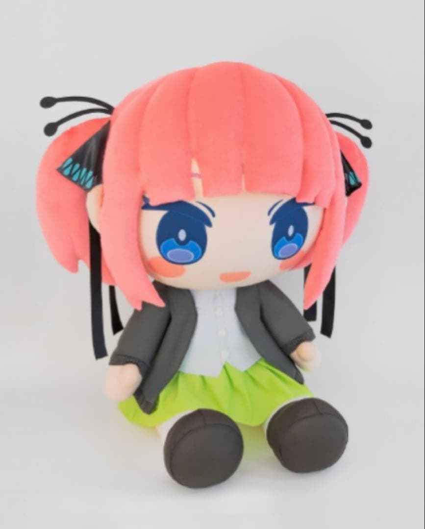 超特大　どきゅーと　中野二乃　五等分の花嫁 限定数量100 特注ぬいぐるみ