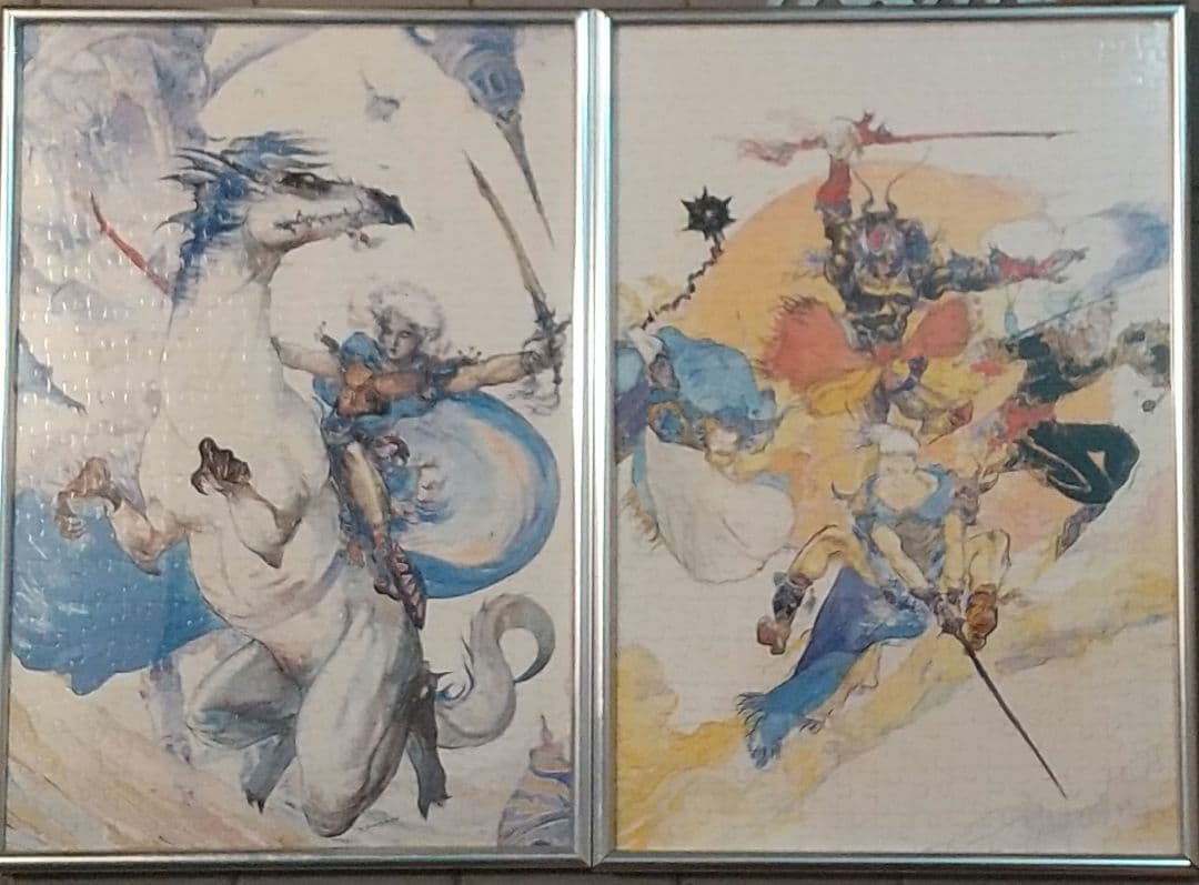 ★完成済300ピース 天野喜孝 ファイナルファンタジー 4種