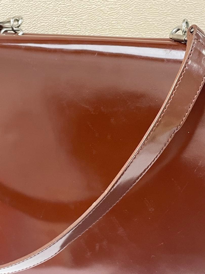 GUCCI ブラウン ホースビット　ショルダーバッグ　オールド　ヴィンテージ