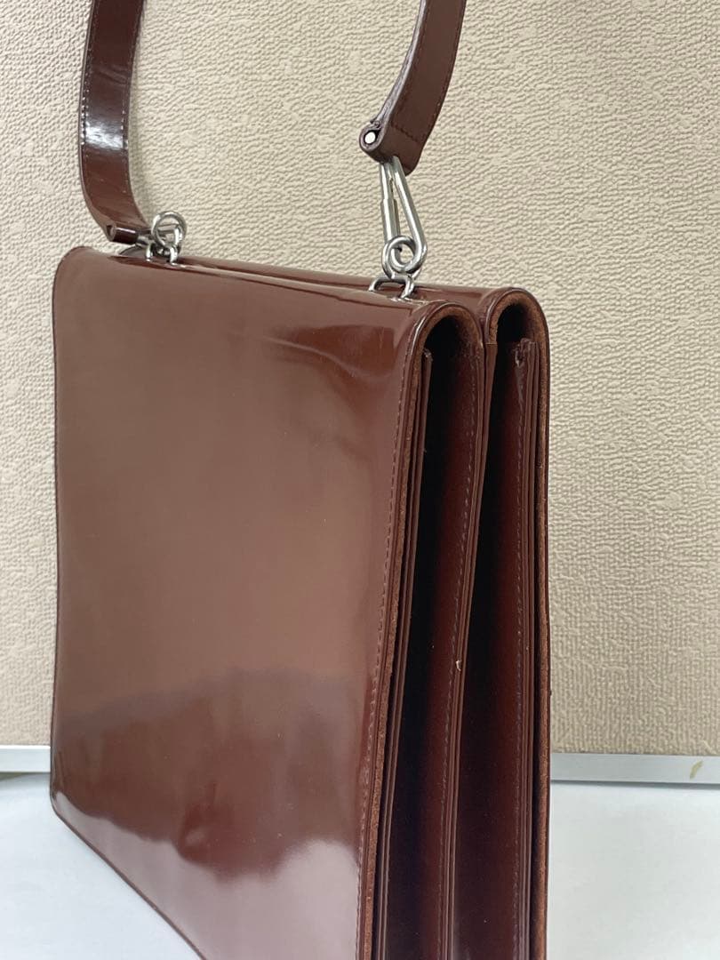 GUCCI ブラウン ホースビット　ショルダーバッグ　オールド　ヴィンテージ