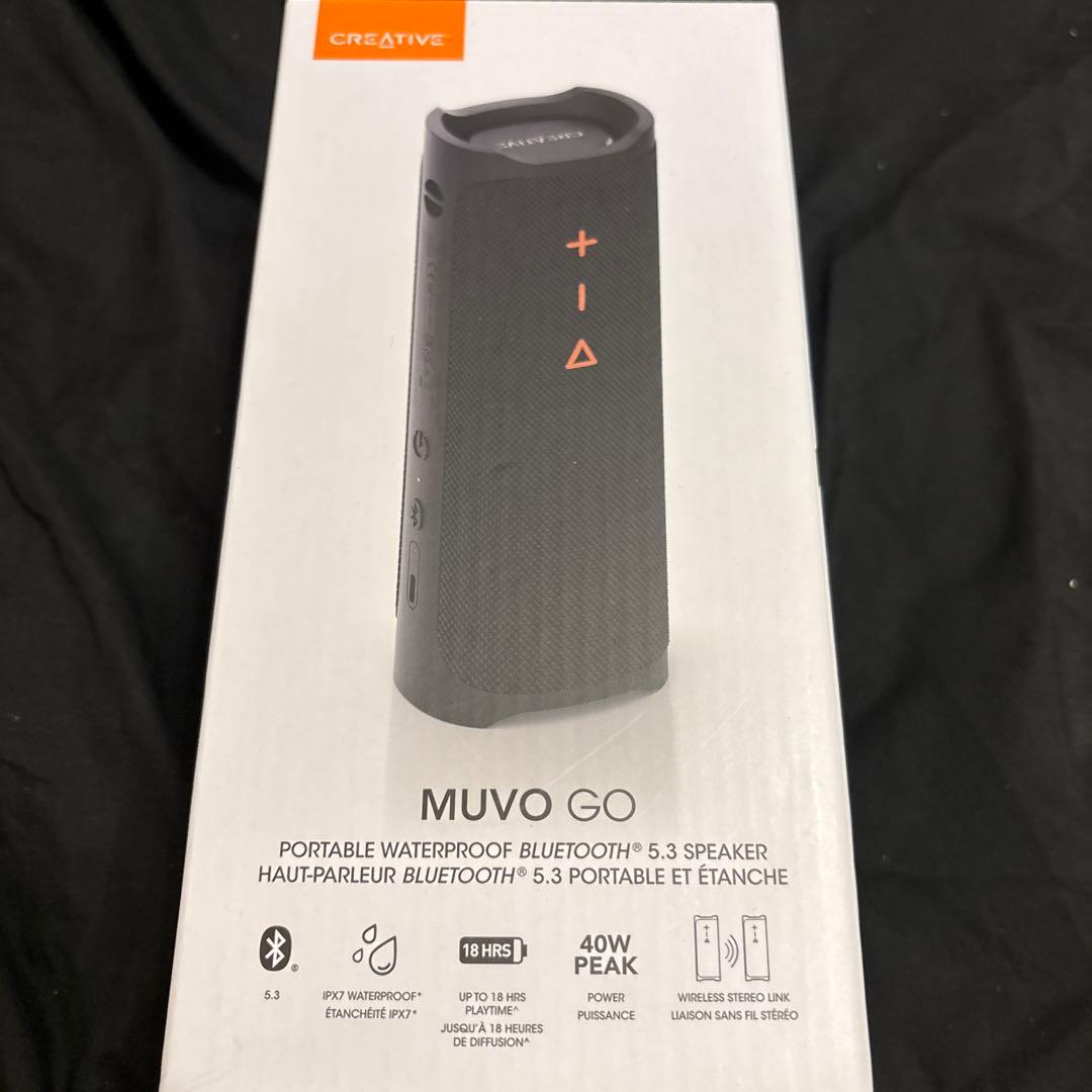 【新品】CREATIVE MUVO GO ワイヤレススピーカー IPX7