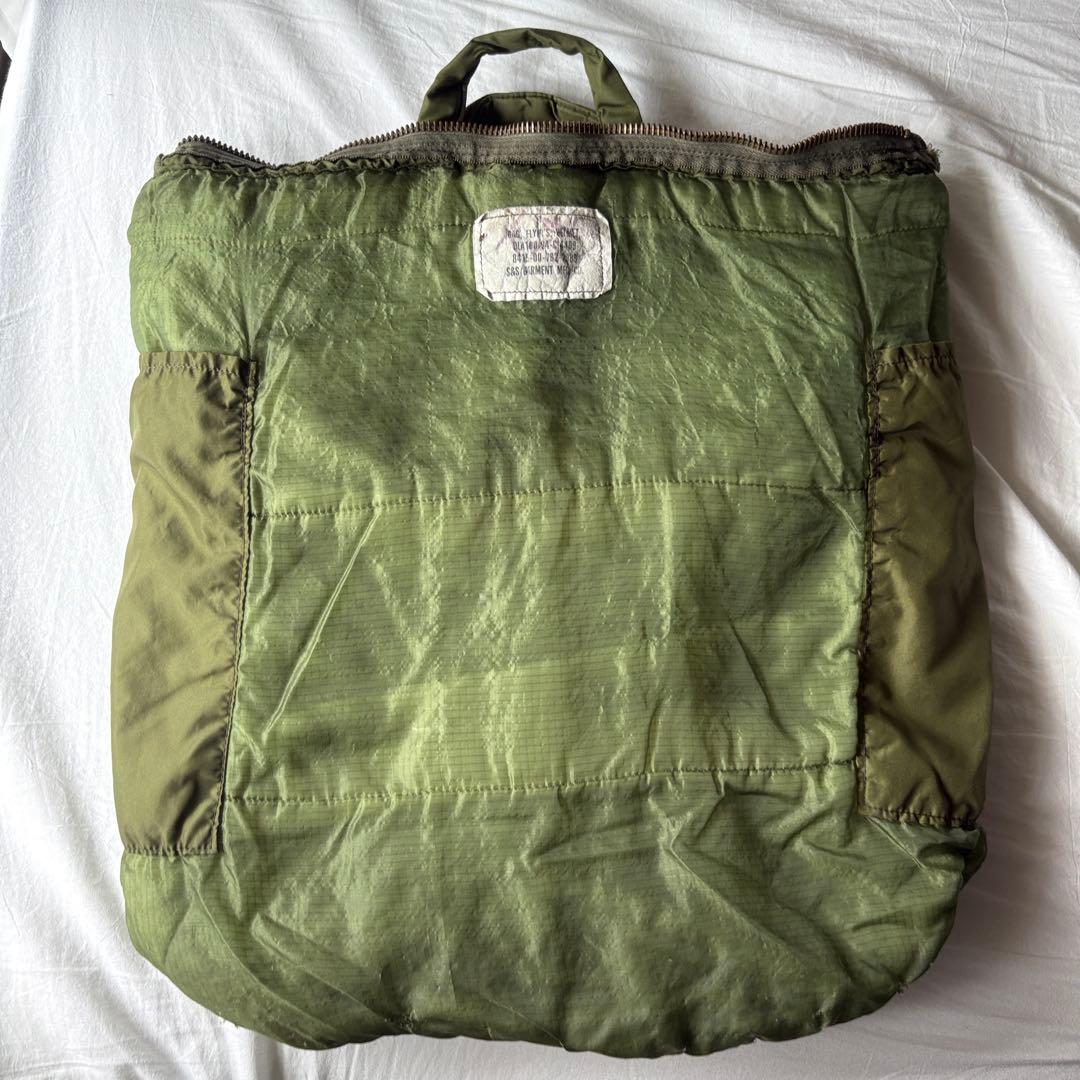 80s 米軍 ヘルメットバッグ 本物