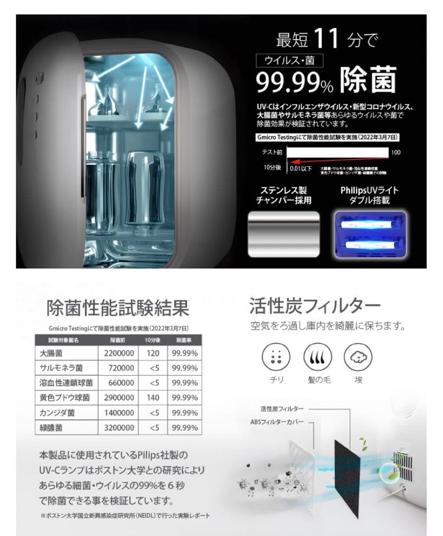 【新品美品】Sana 除菌ボックス