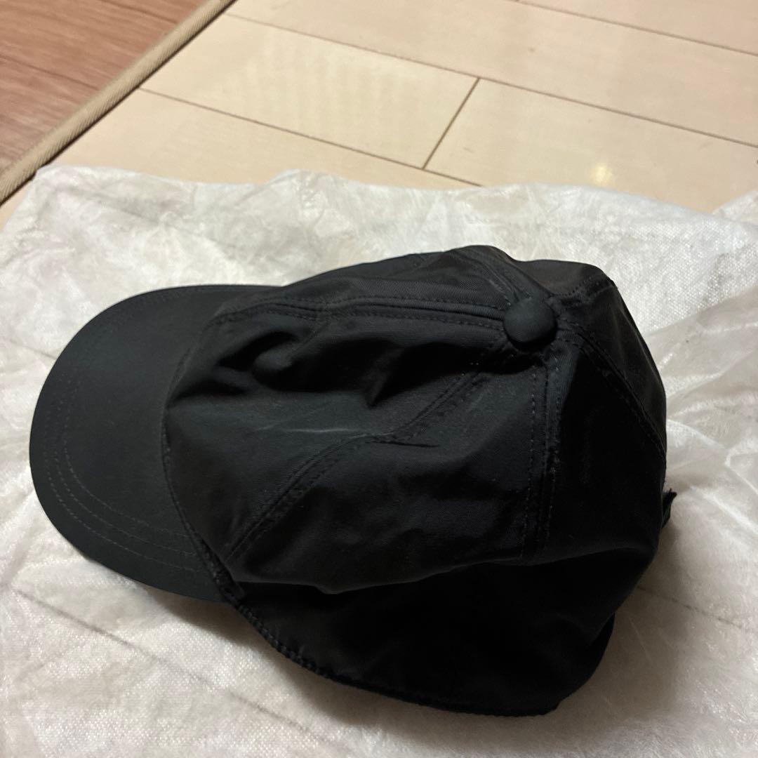 壱チロ　未使用　PRADA 黒 ベースボールキャップ